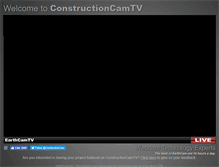 Tablet Screenshot of constructioncamtv.com